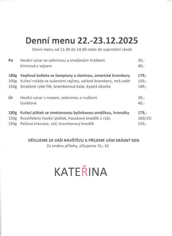 MENU 22-23.12.