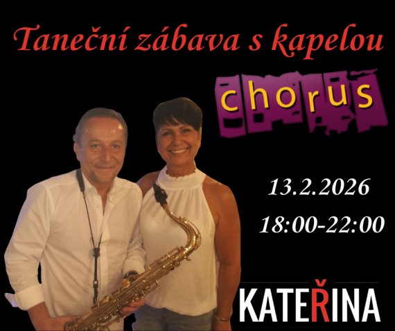 Taneční zábava se skupinou CHORUS