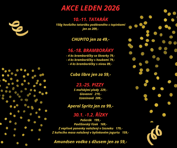 AKCE LEDEN 2025