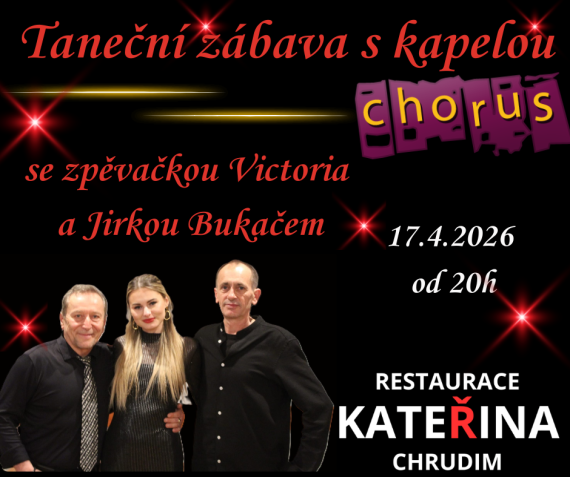 Taneční zábava se skupinou CHORUS
