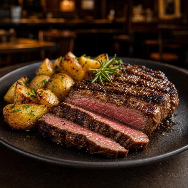 Grilovaný hovězí steak